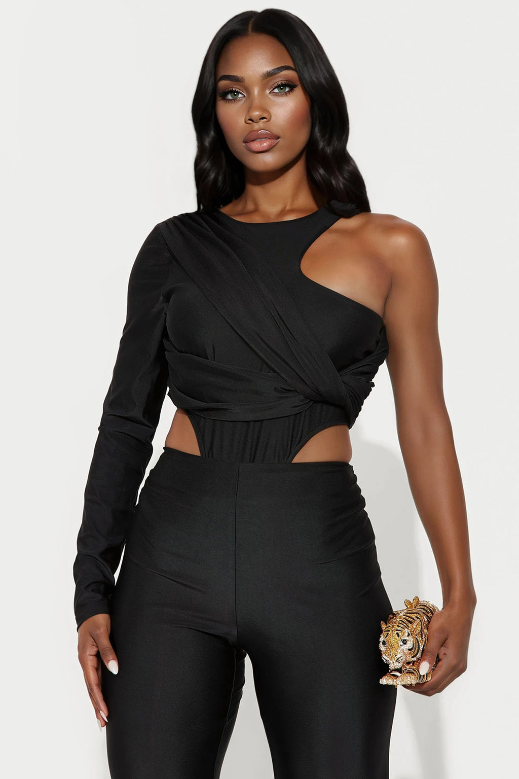 Barely There Pant set - Black