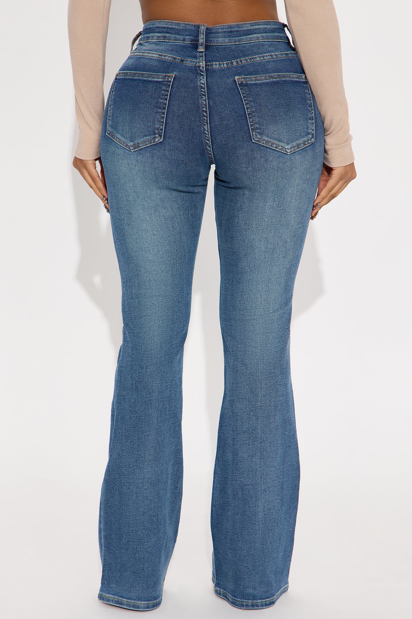 Best Ever Low Rise Flare Jeans - Vintage Wash