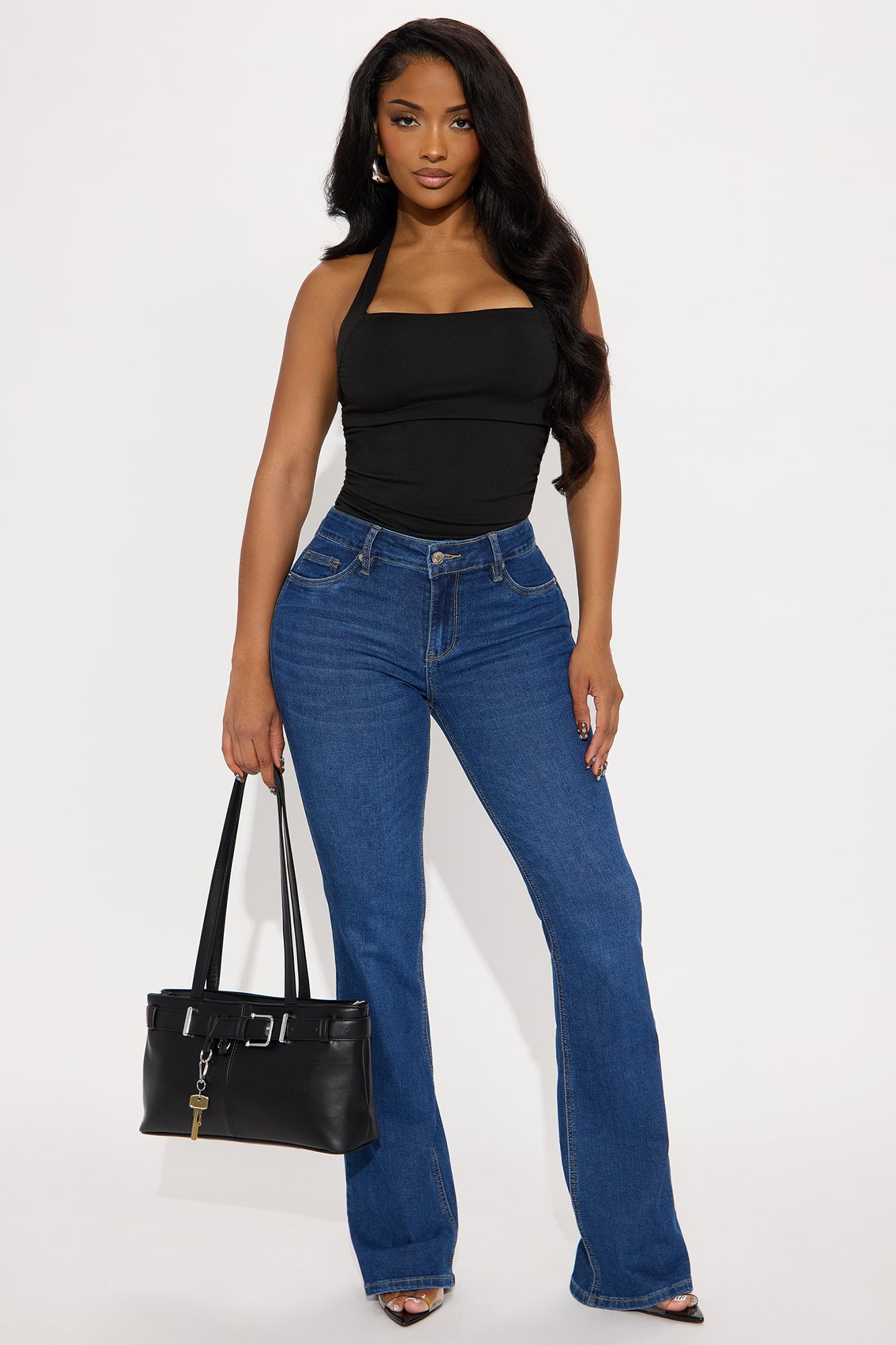 Best Ever Low Rise Flare Jeans - Dark Wash