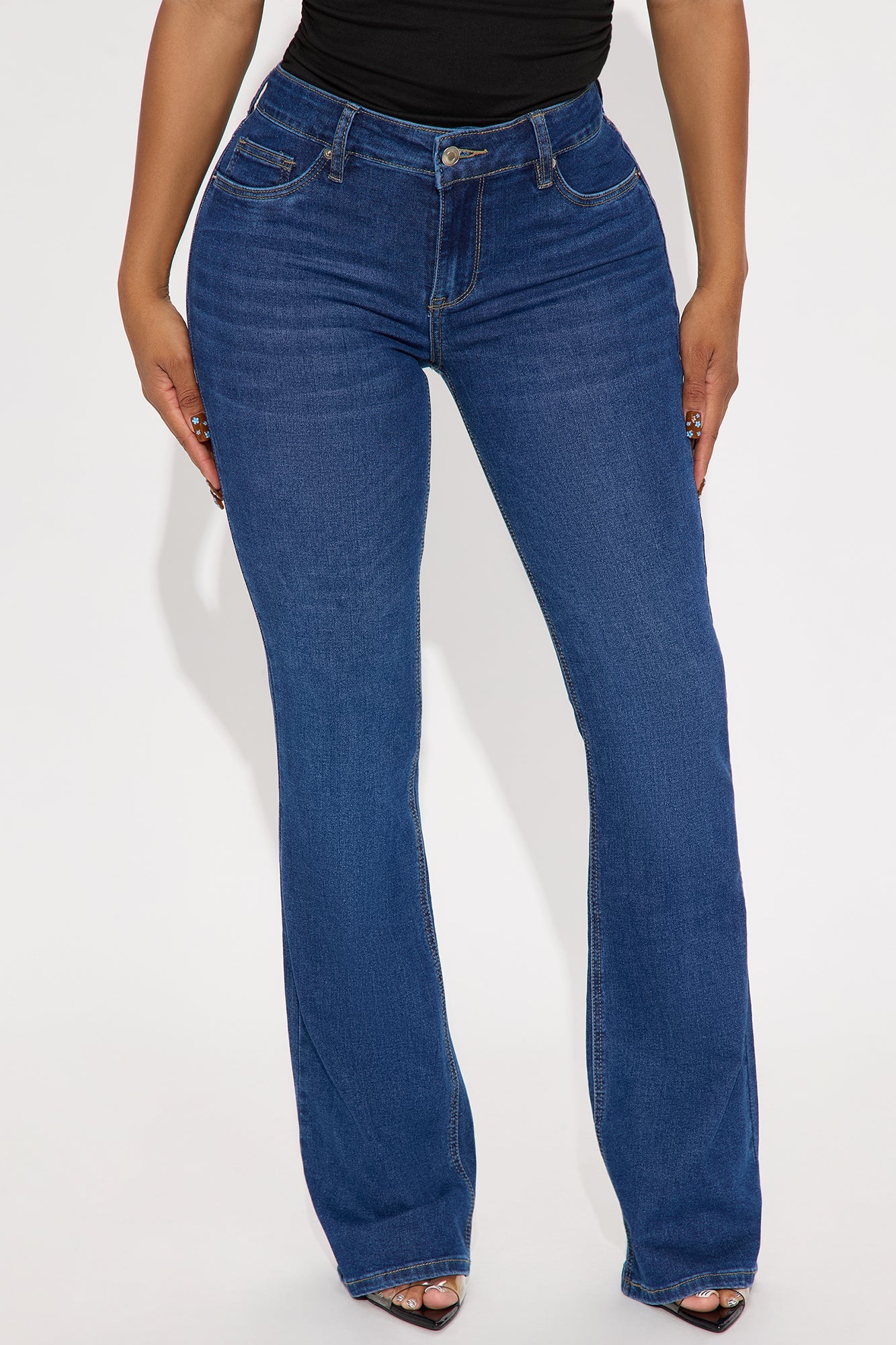 Best Ever Low Rise Flare Jeans - Dark Wash