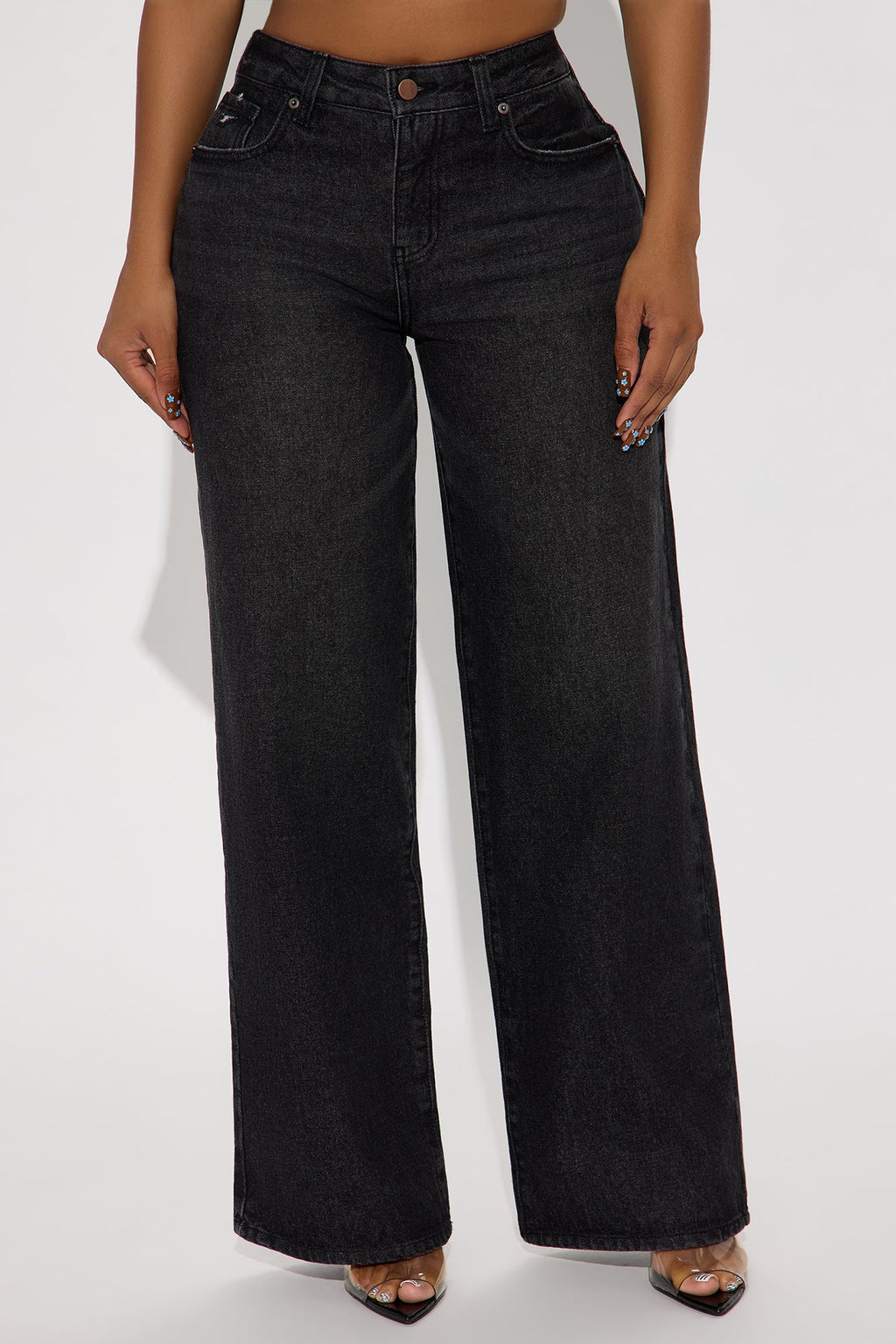Sia Zero Stretch Jeans - Black Wash