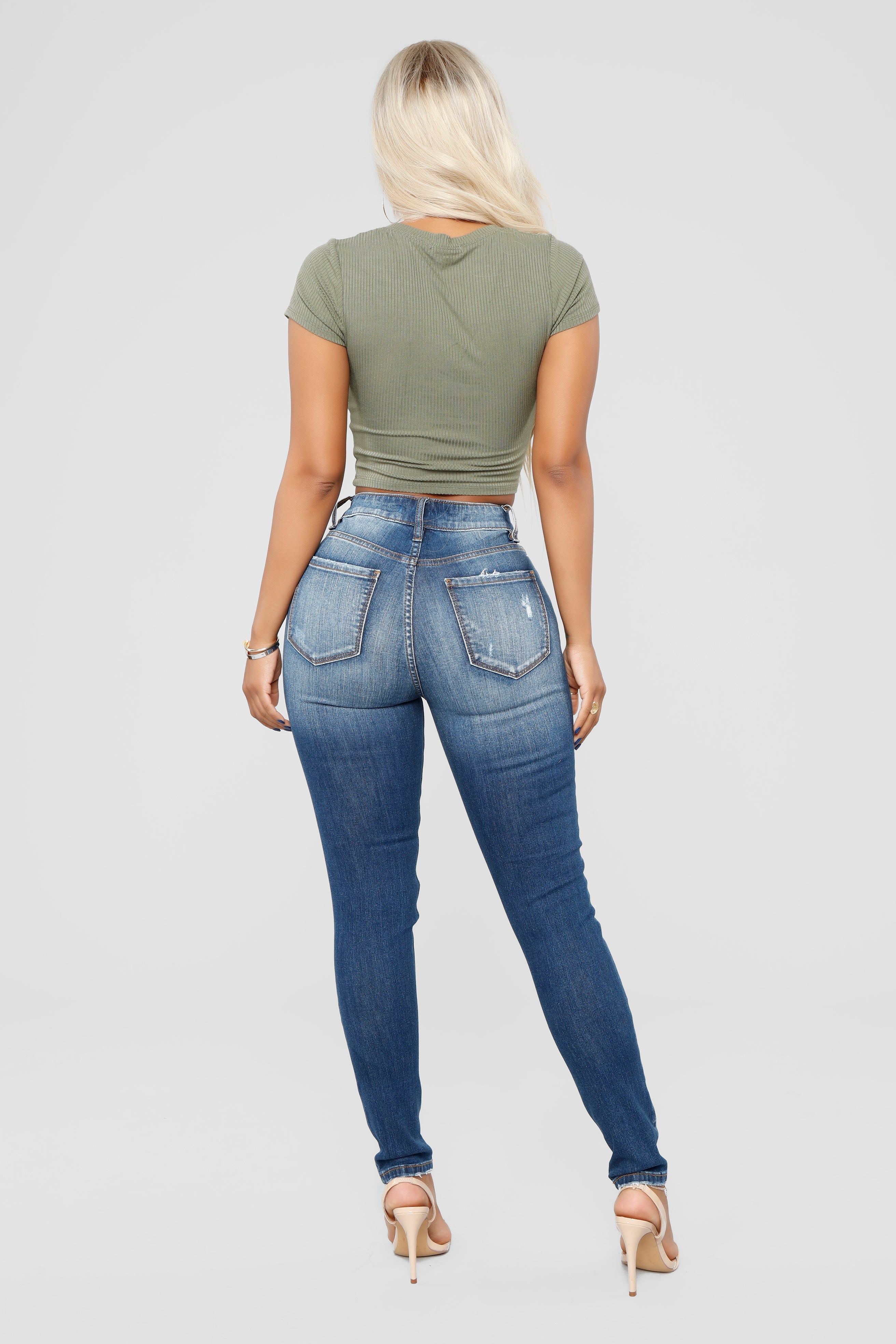 Don't Believe It Skinny Jeans - Dark Denim