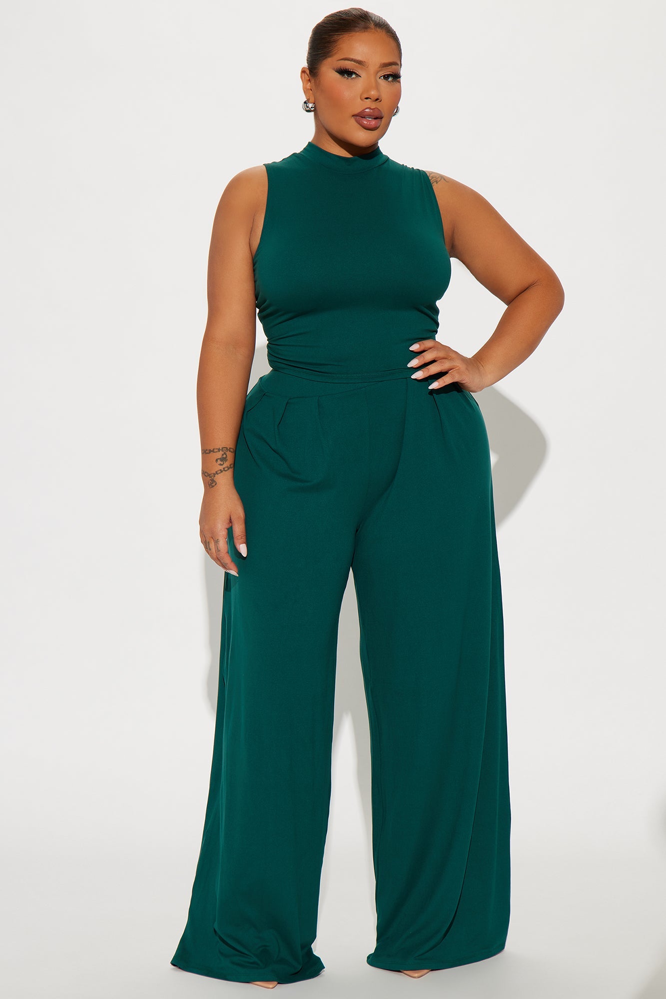 Endless Moment Pant Set - Hunter