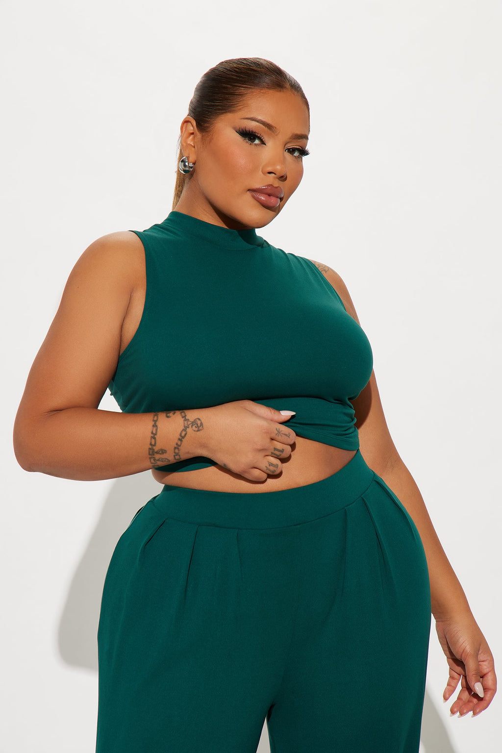 Endless Moment Pant Set - Hunter