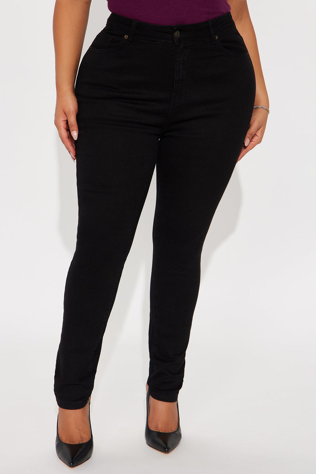 In The Black Skinny Jeans - Black