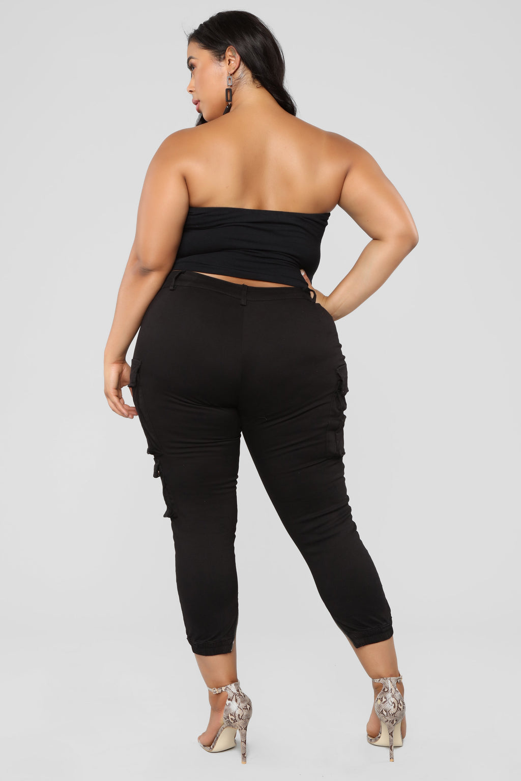 Kalley Cargo Pants - Black