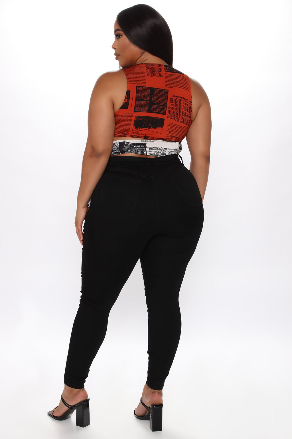 Flex Game Strong Super High Rise Skinny Jeans - Black