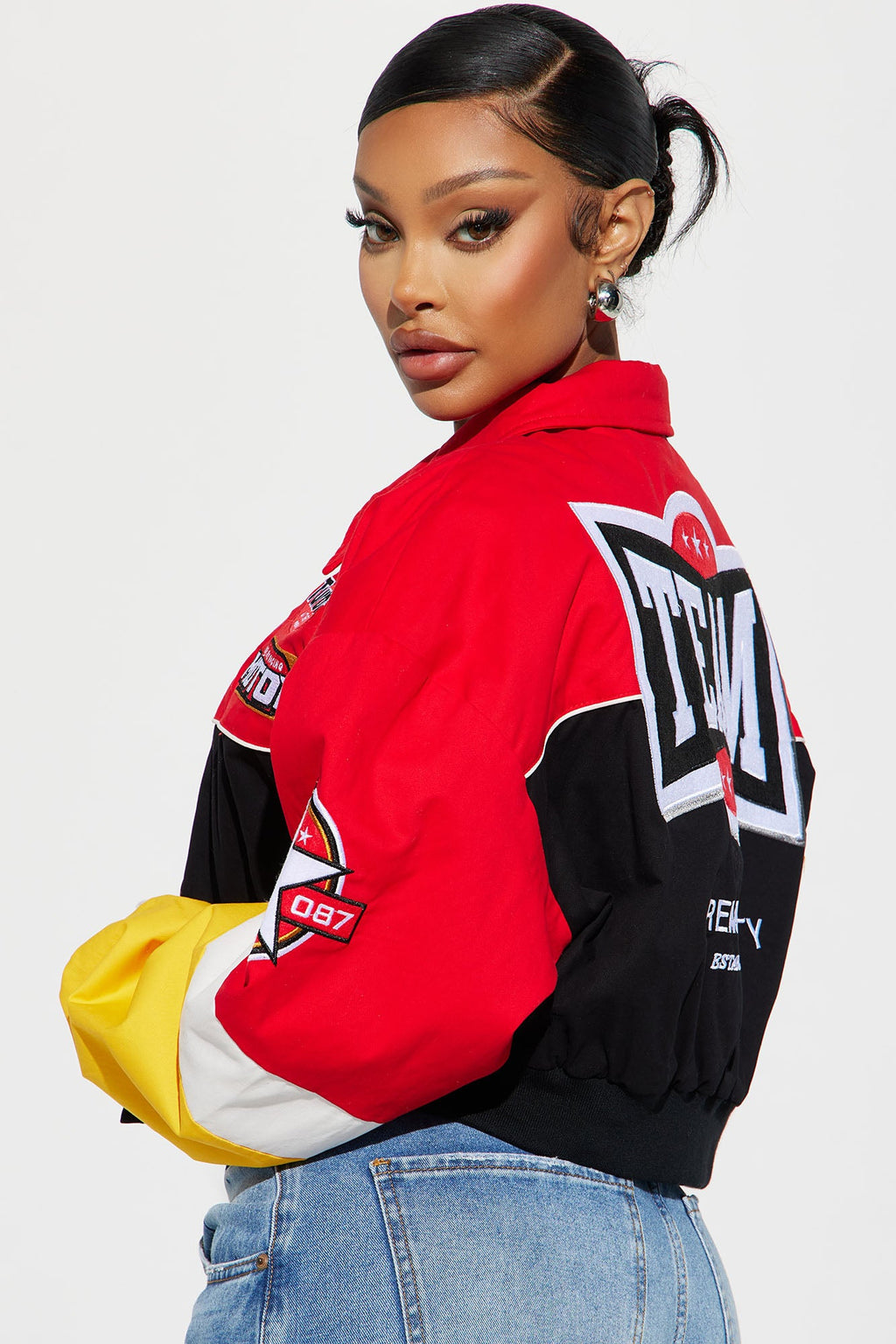 Need For Speed Bomber Jacket - Red/combo