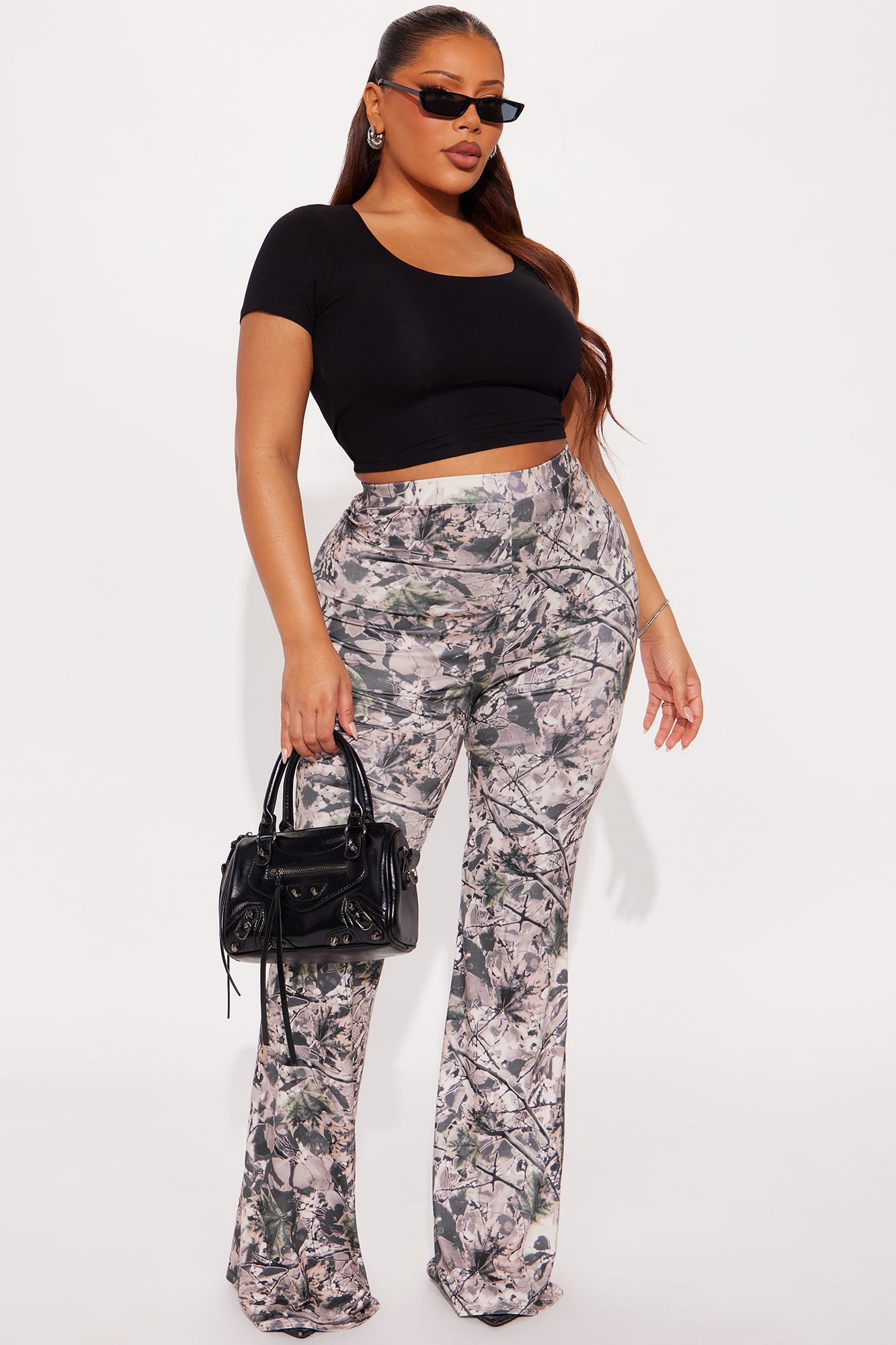 Take A Hike Camo Flare Pant 34 - Camouflage
