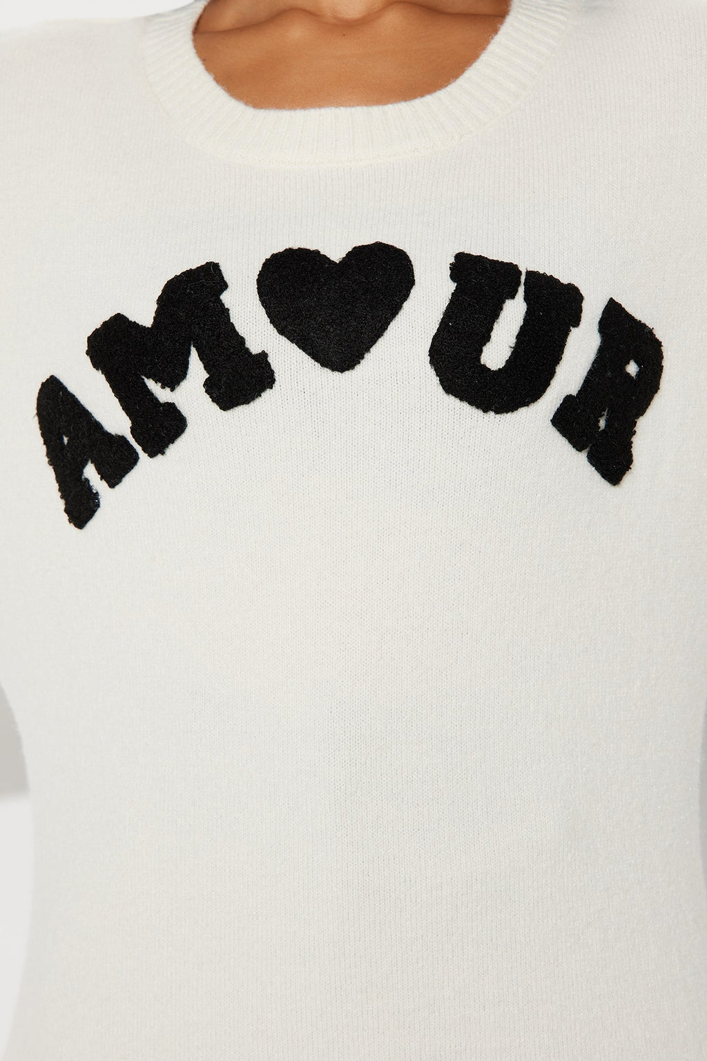 Amour Sweater - Cream/combo