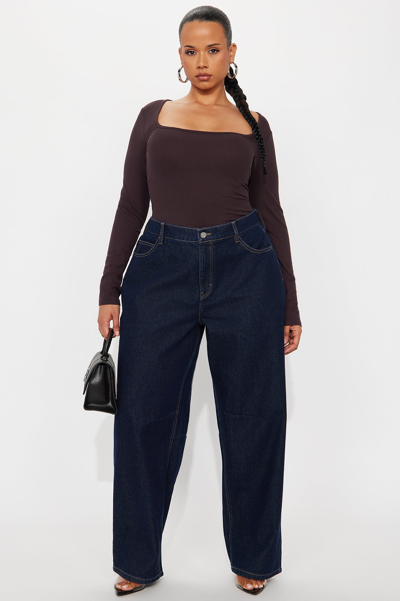 Dakota Straight Leg Jeans - Dark Denim