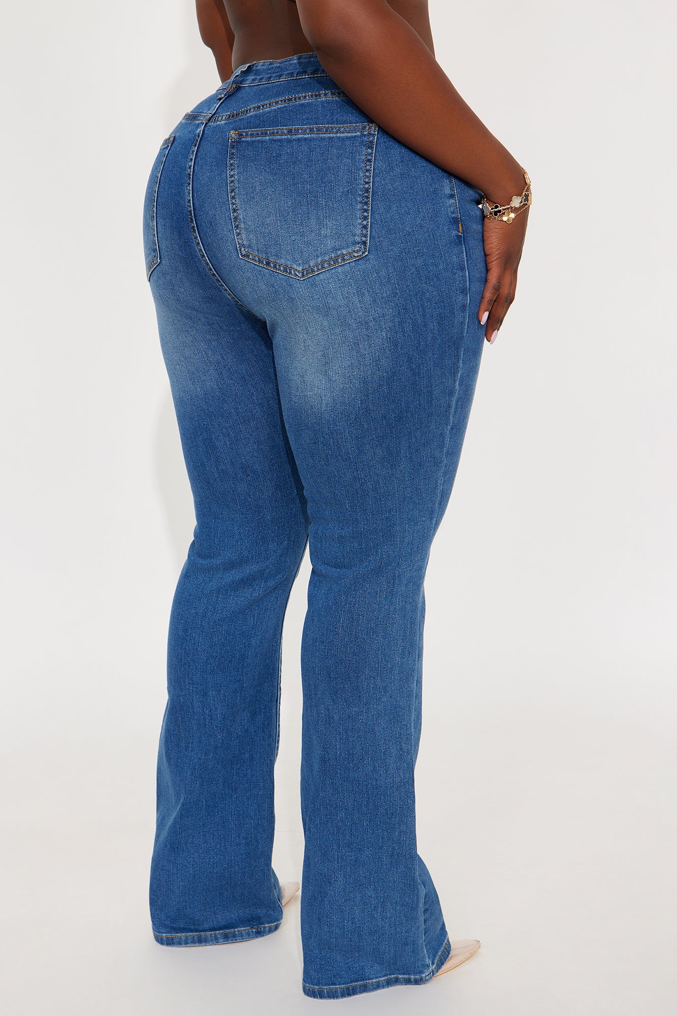 Tessa High Rise Bootcut Jeans - Medium Wash