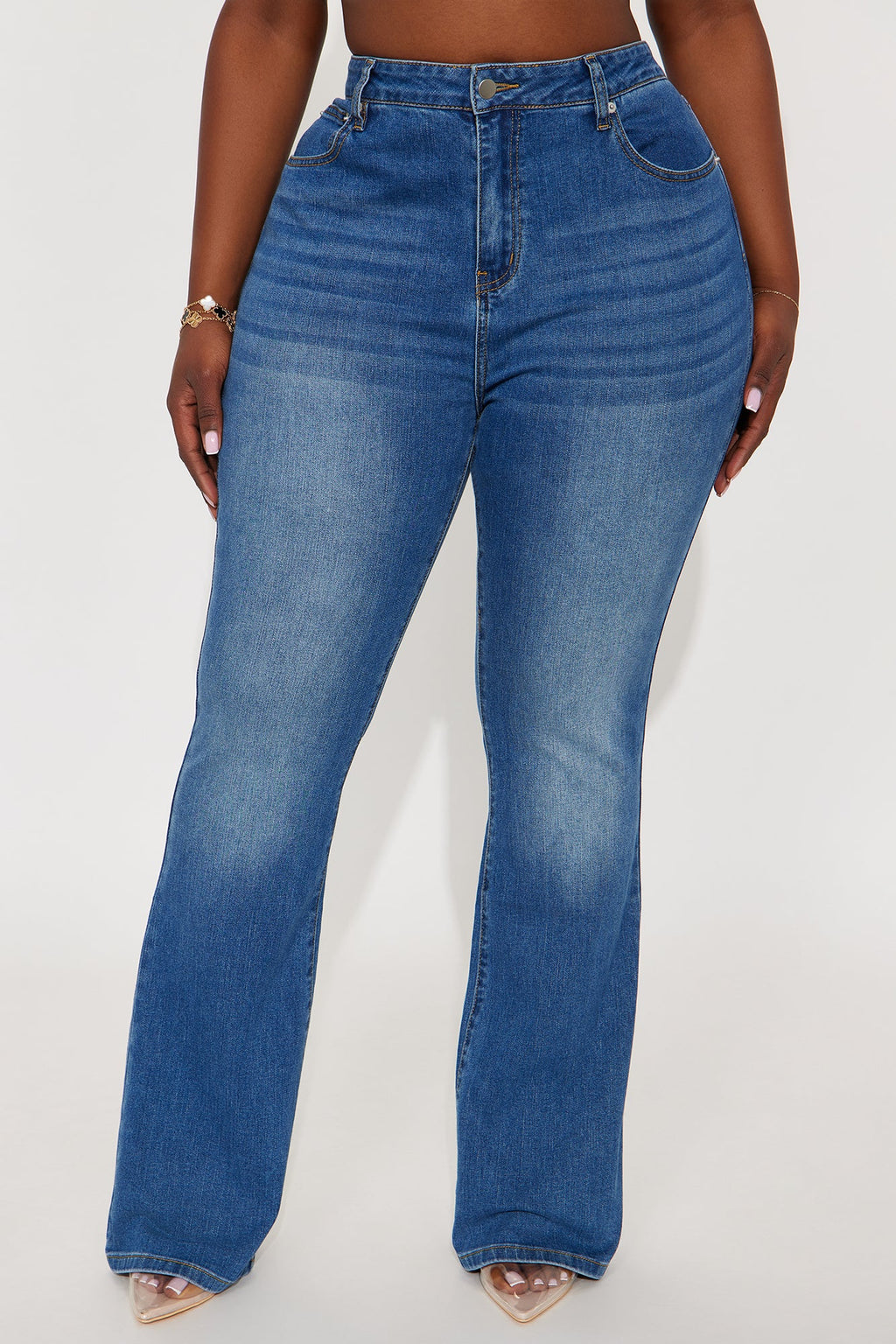 Tessa High Rise Bootcut Jeans - Medium Wash