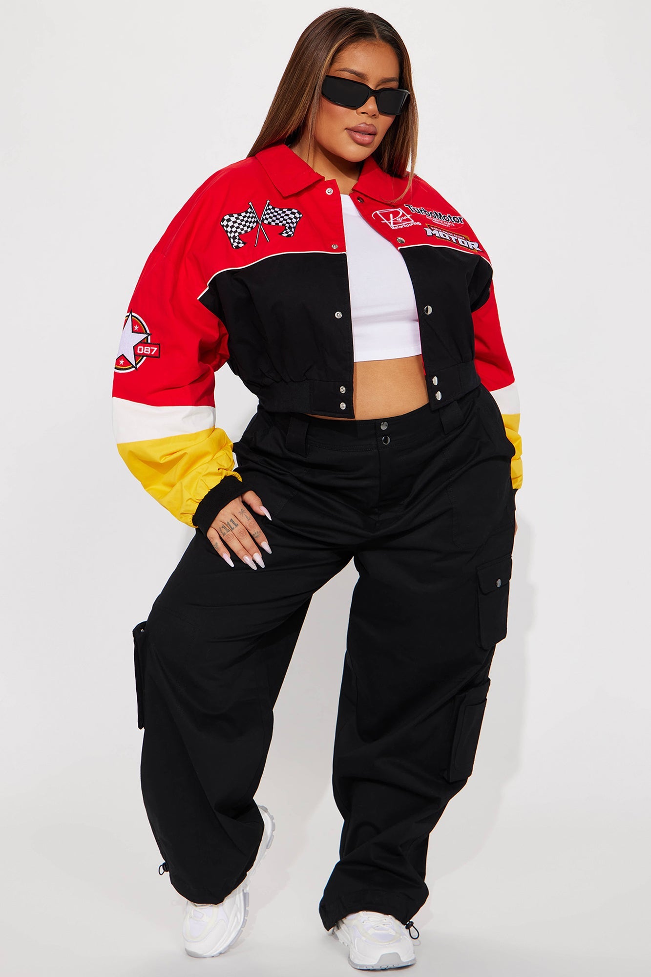 Need For Speed Bomber Jacket - Red/combo