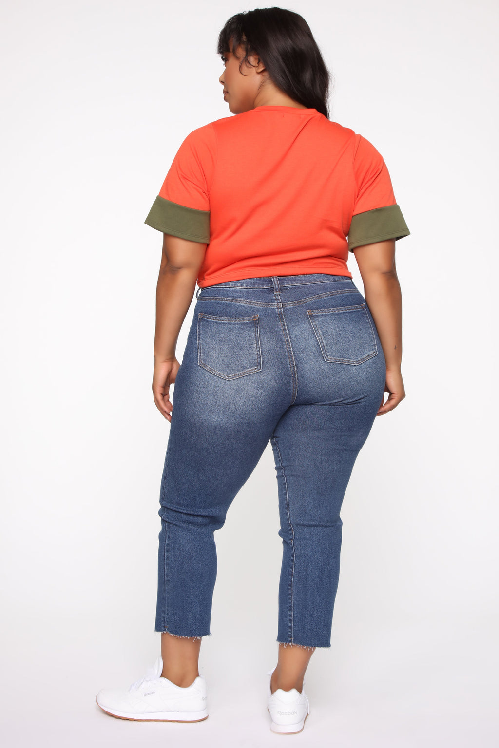 Burning Love High Rise Mom Jeans - Medium Blue Wash