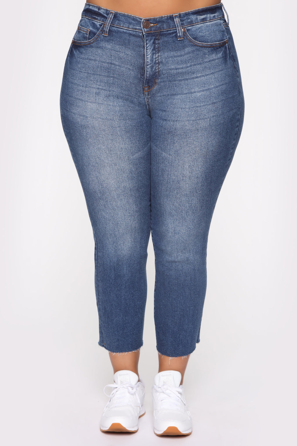 Burning Love High Rise Mom Jeans - Medium Blue Wash