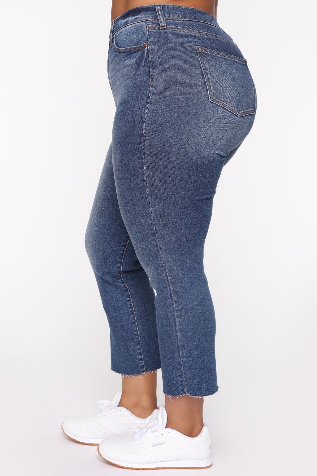 Burning Love High Rise Mom Jeans - Medium Blue Wash