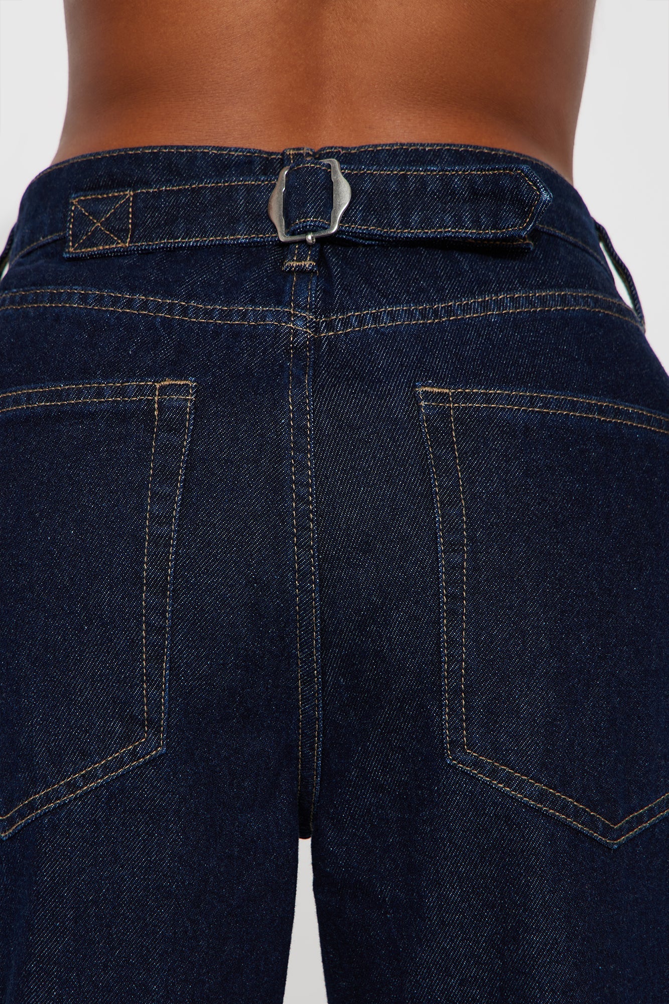 Dakota Straight Leg Jeans - Dark Denim