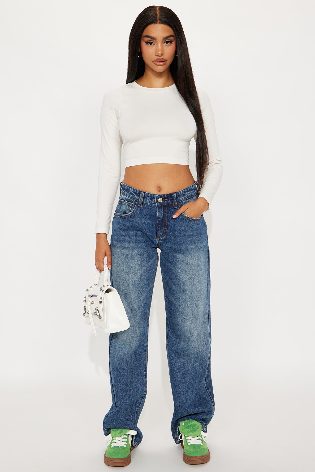 Minimal Muse Straight Leg Jeans - Dark Wash