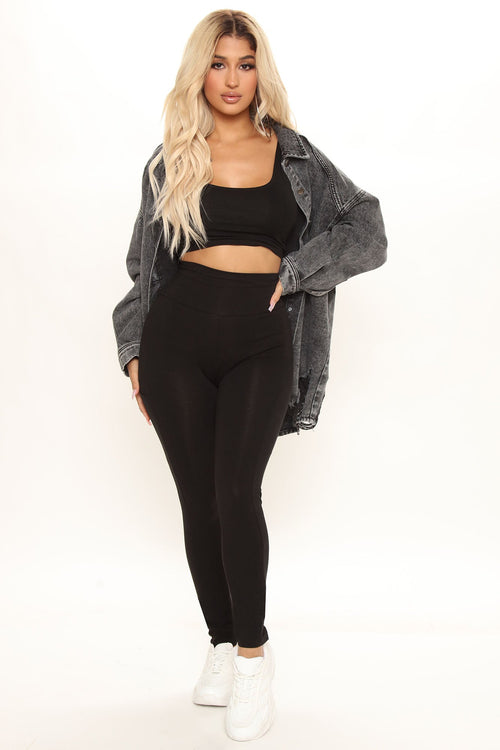 All My Life Legging - Black