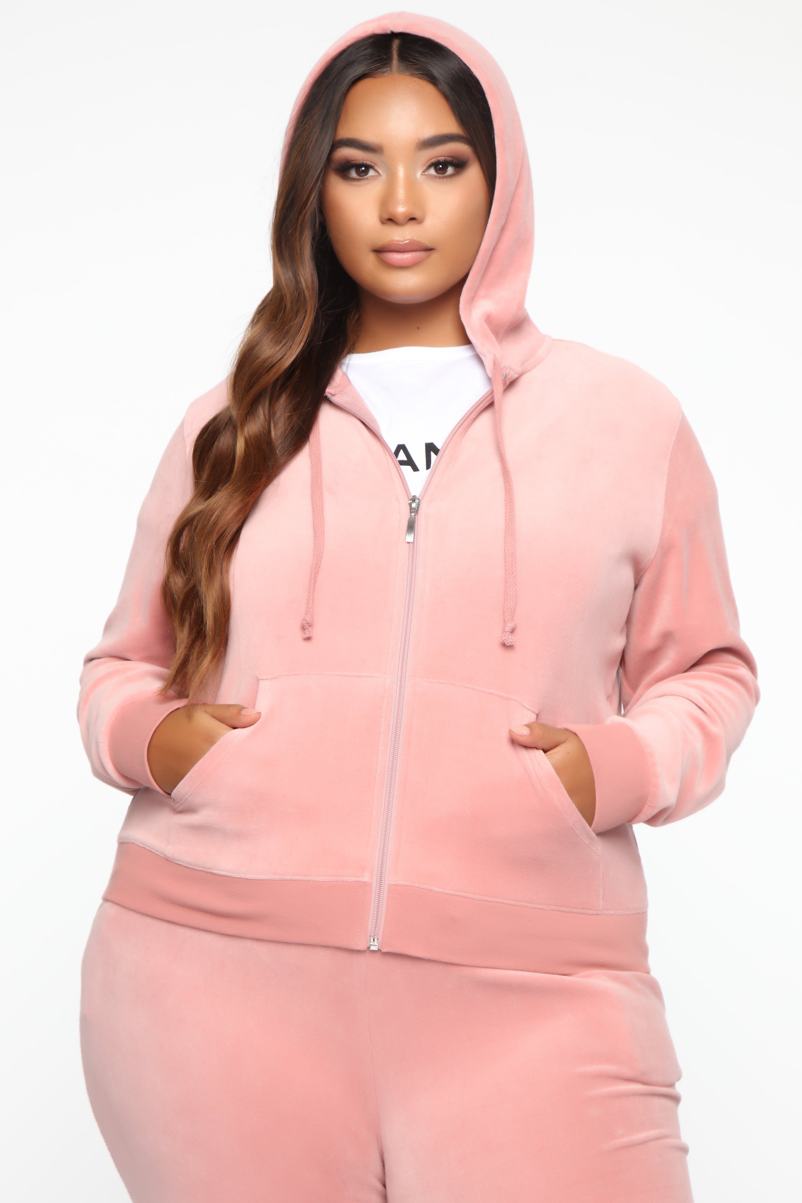 The Original Trendsetter Velour Set - Mauve