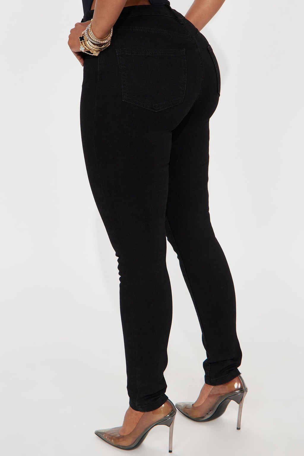 In The Black Skinny Jeans - Black