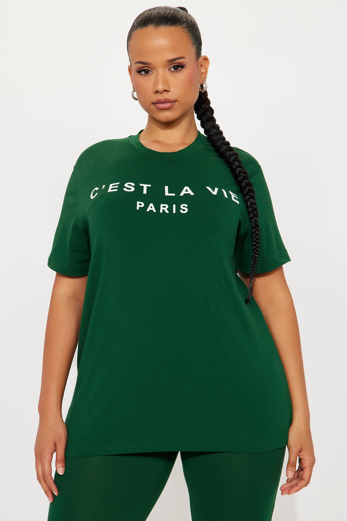 C'est La Vie Legging Set - Hunter