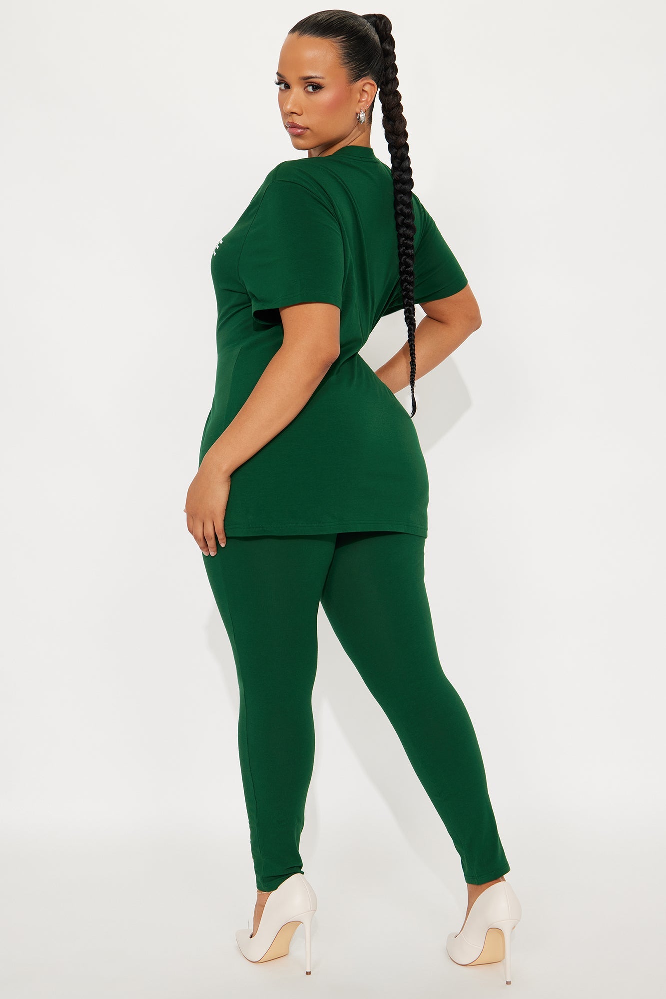 C'est La Vie Legging Set - Hunter