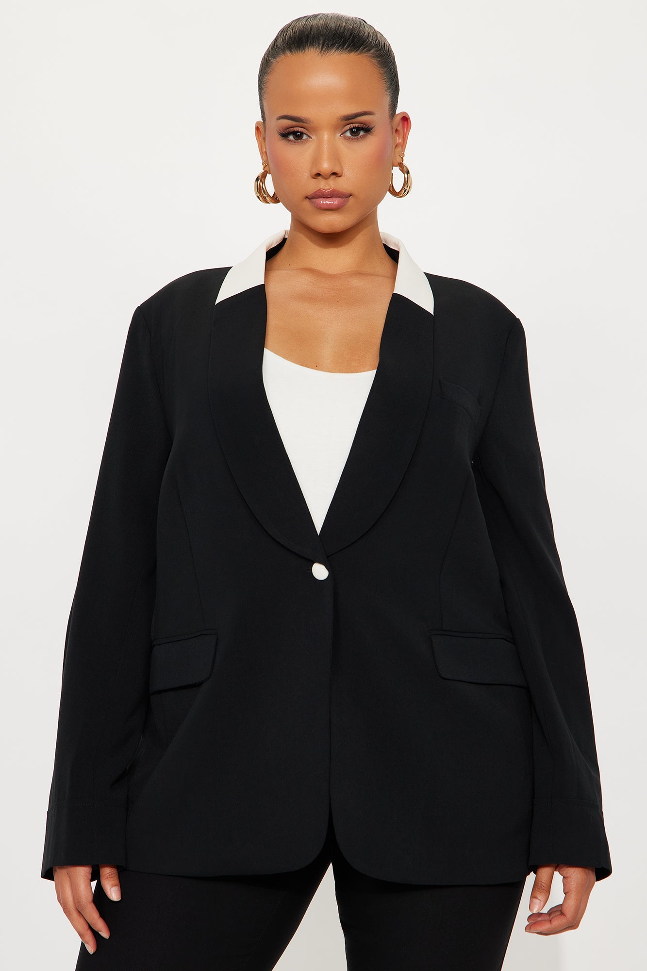 The Amalfi Fitted Blazer - Black