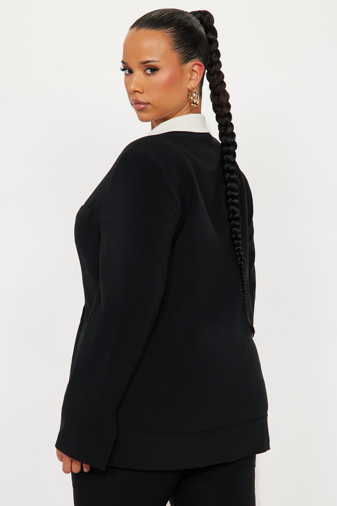 The Amalfi Fitted Blazer - Black