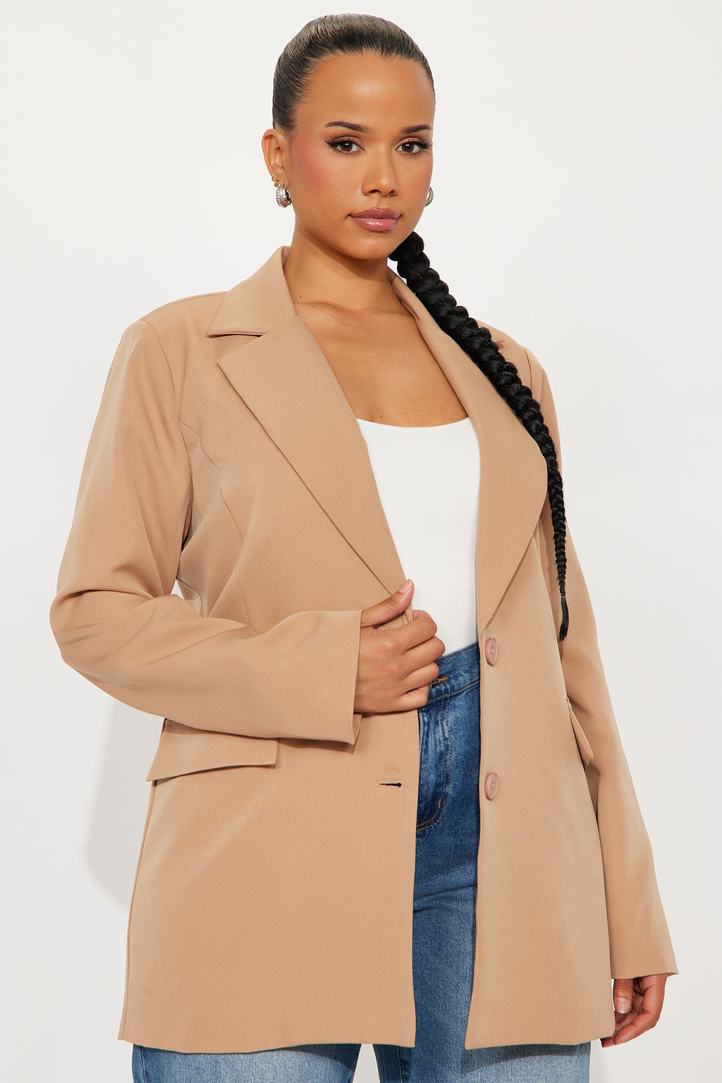 High Investment Blazer - Khaki