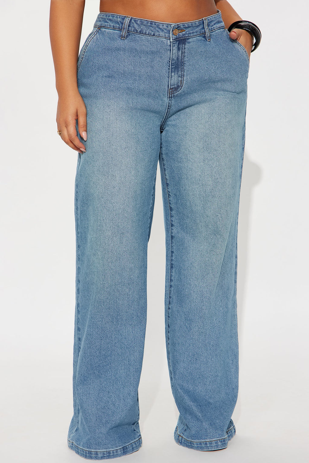 Tall Delusional Drop Waist Jeans - Medium Wash