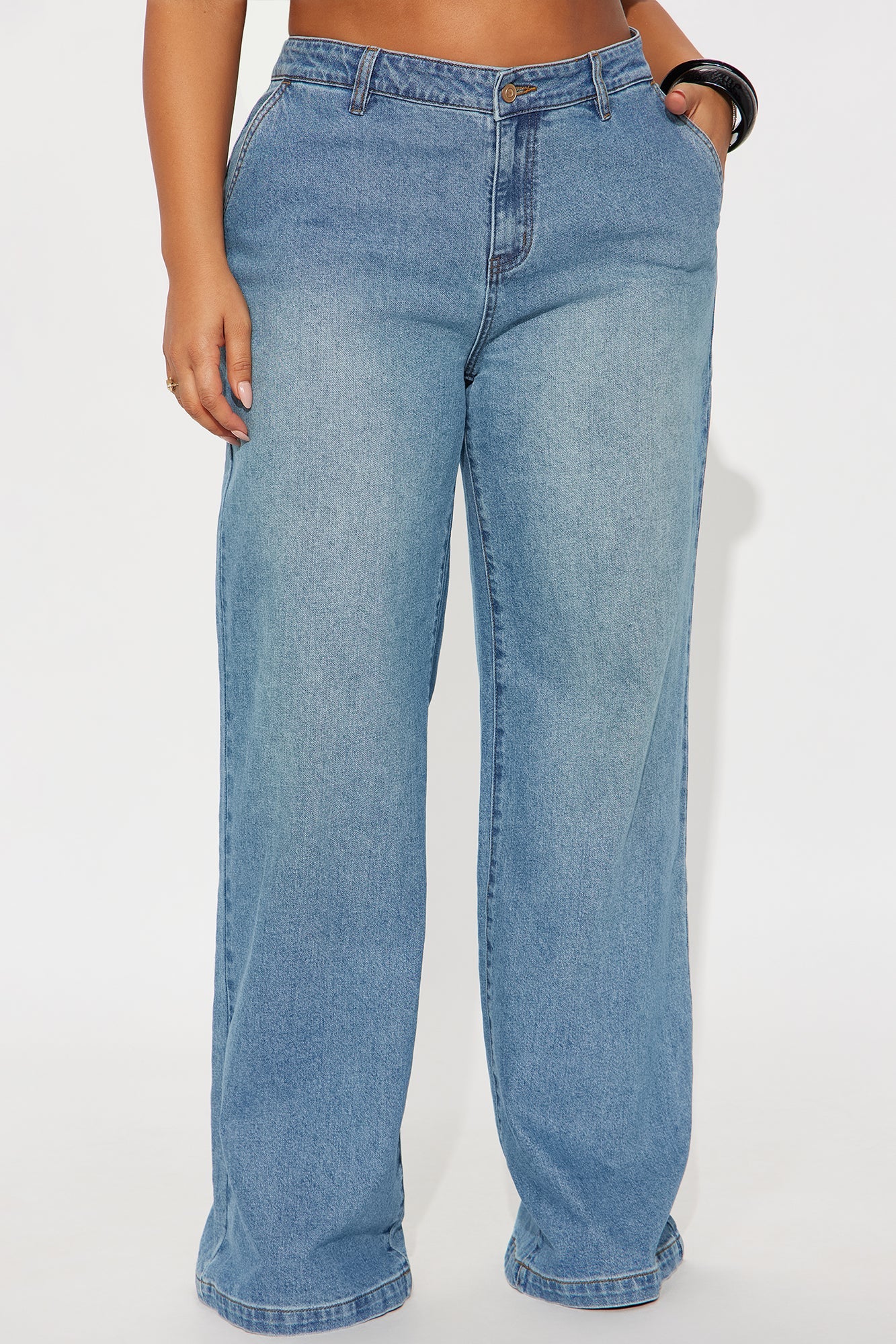 Tall Delusional Drop Waist Jeans - Medium Wash