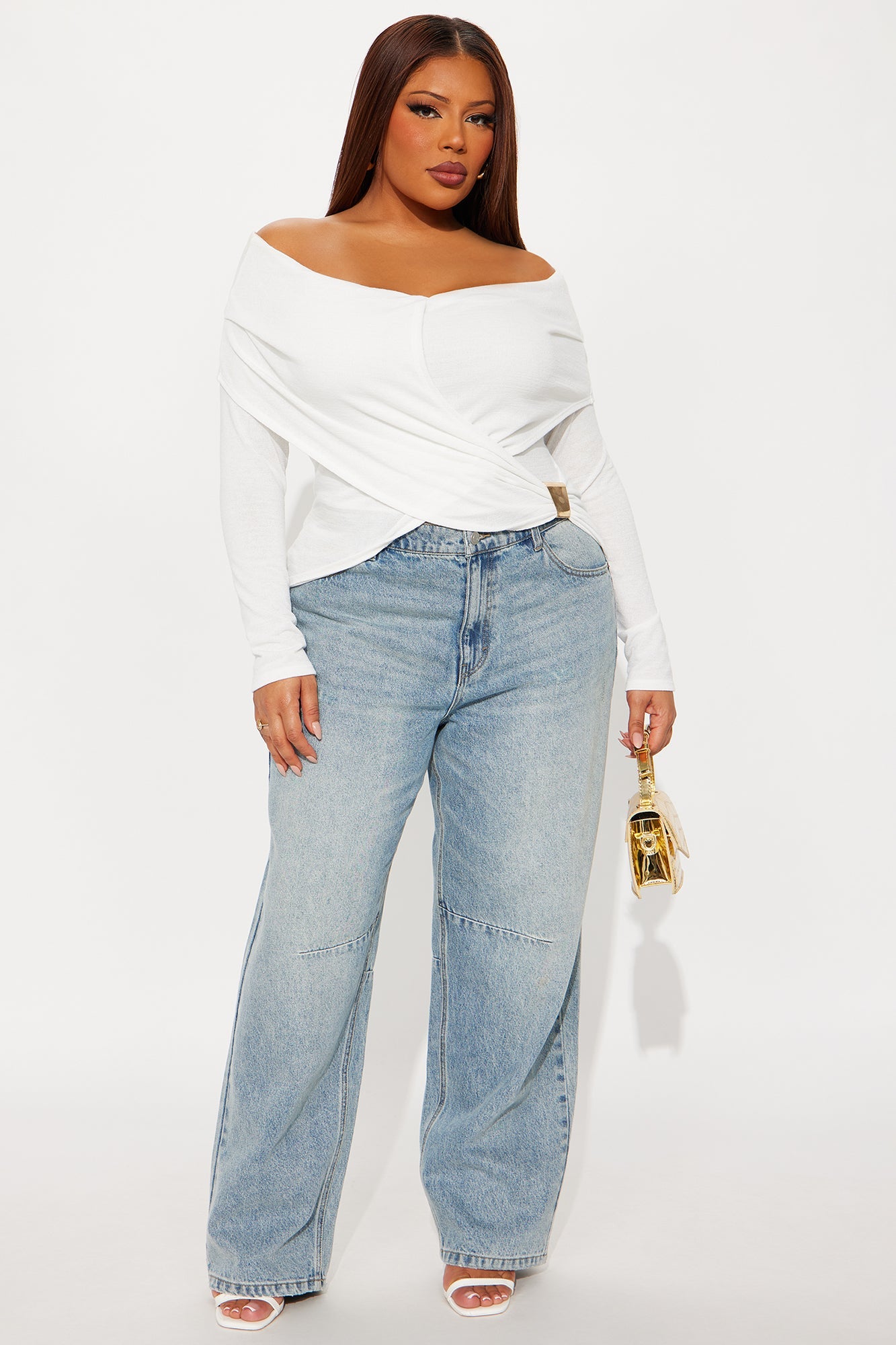 Dakota Straight Leg Jeans - Medium Wash