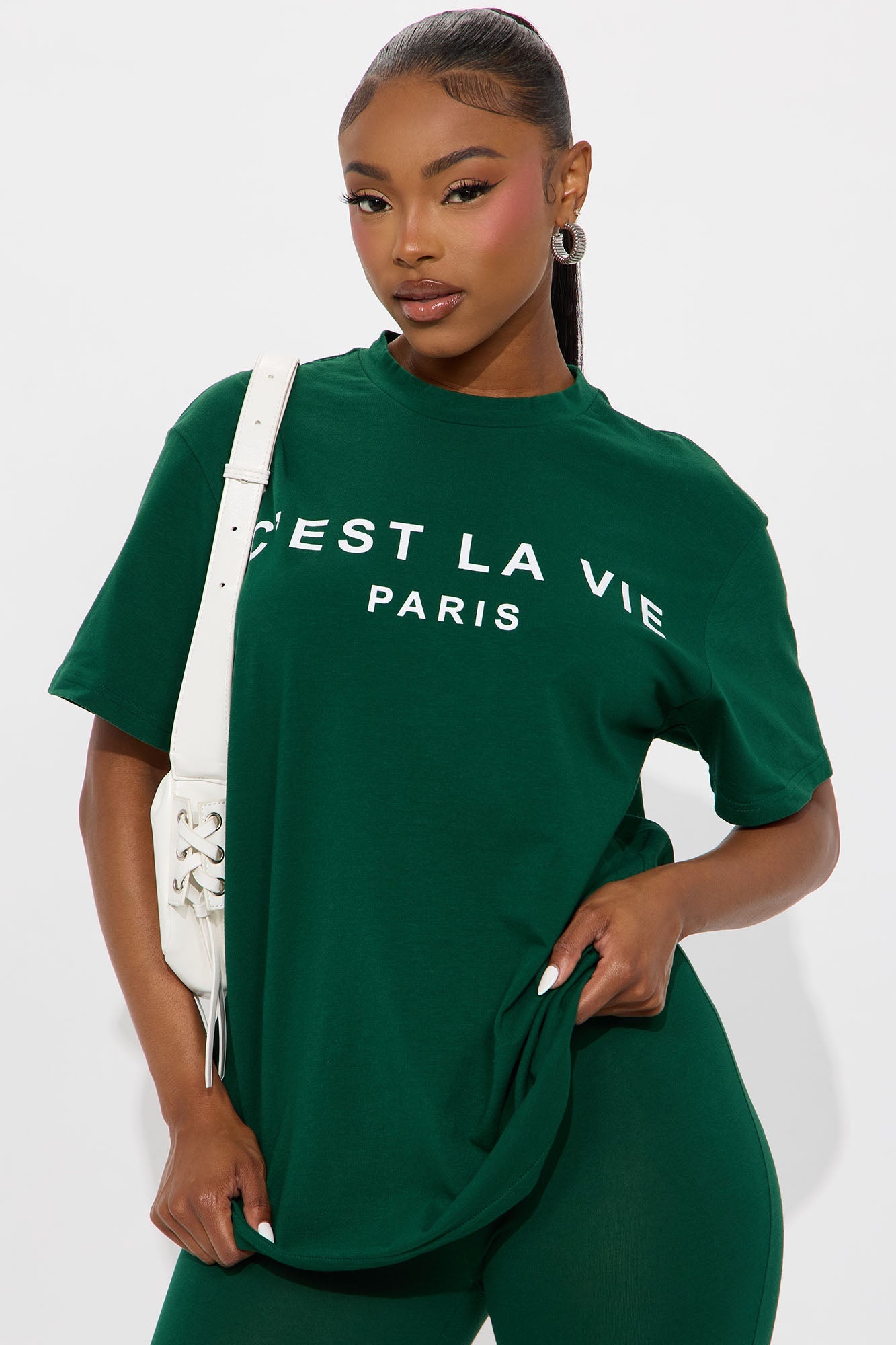 C'est La Vie Legging Set - Hunter