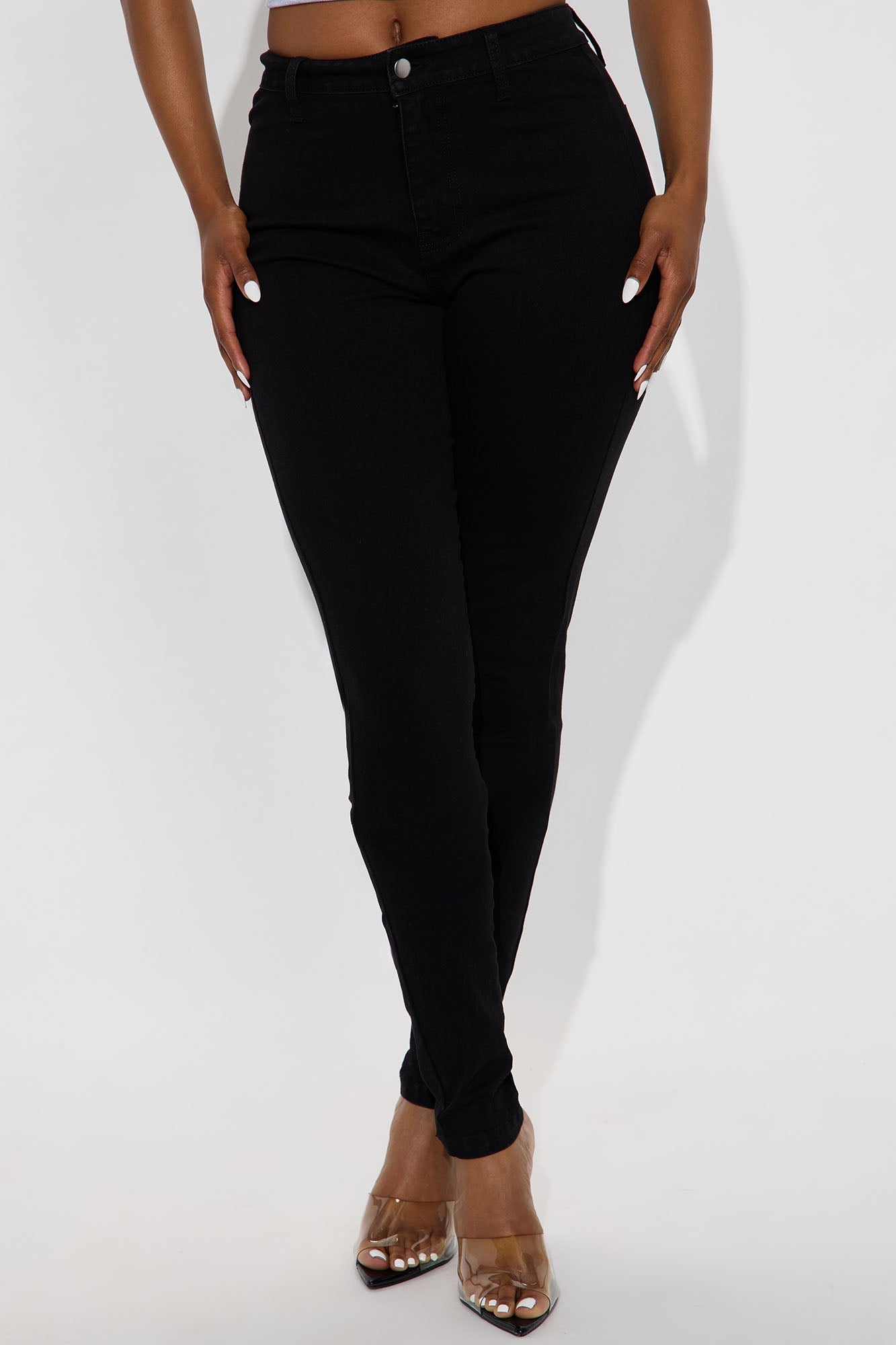 Tall Enough Said High Stretch Skinny Jean - Black