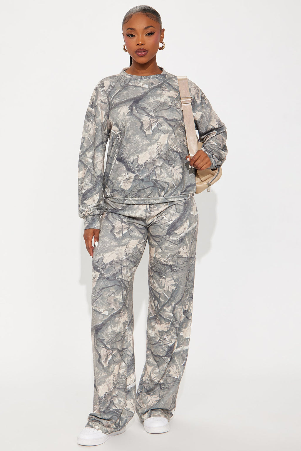 No Trace Camo Pant Set - Olive/combo