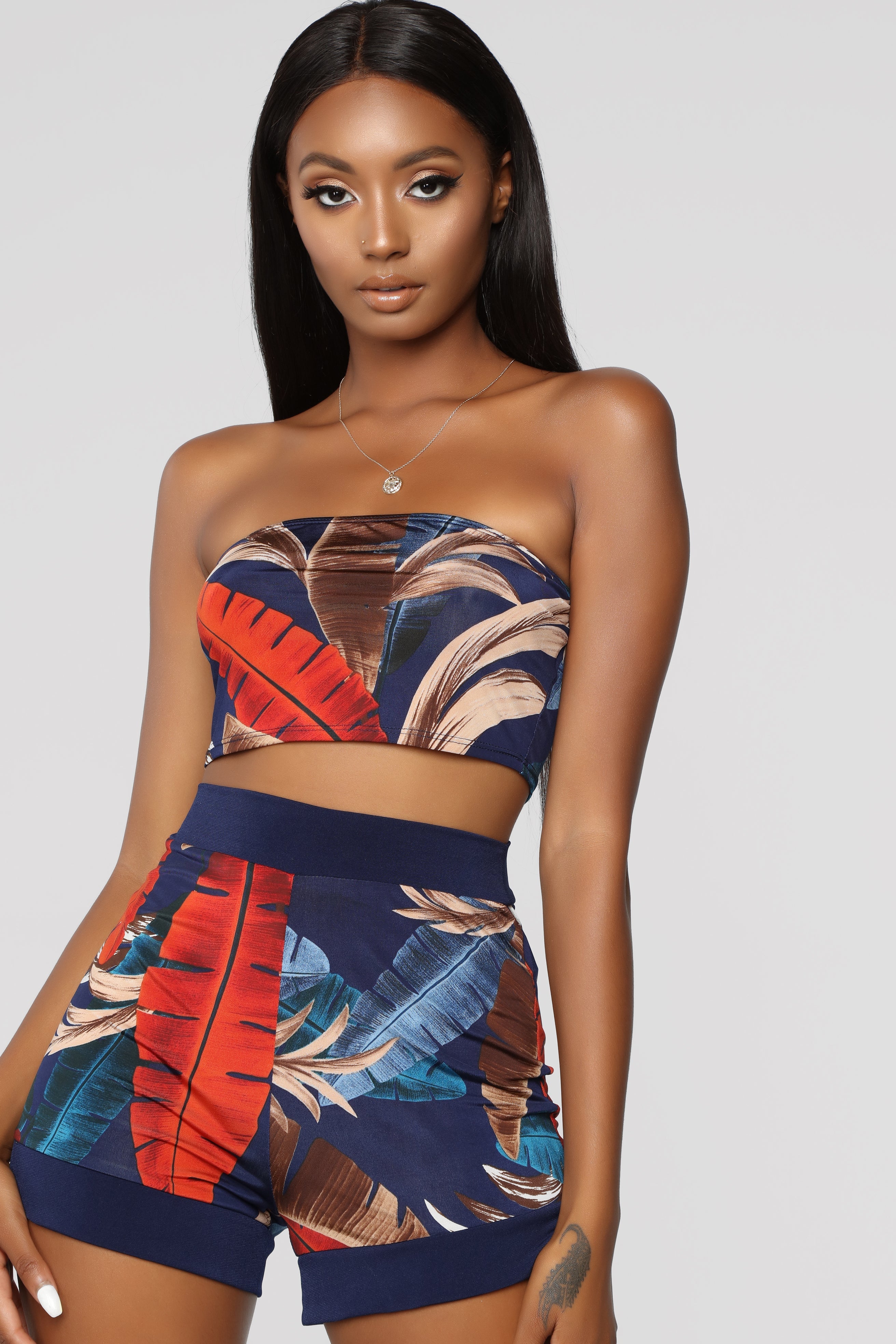 Vacation Forever 3 Piece Set - Navy/Combo