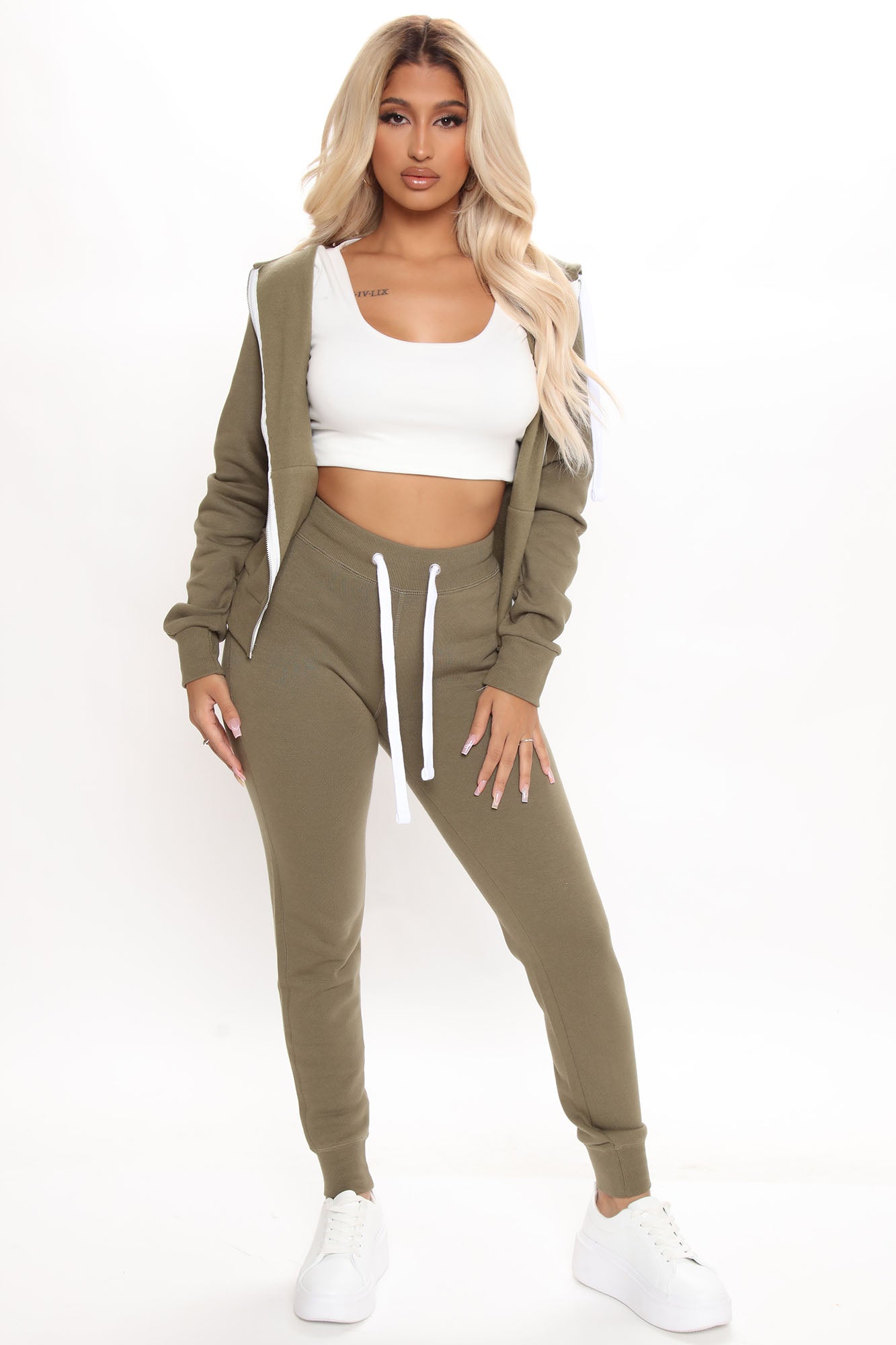 Relaxed Vibe Joggers - Olive