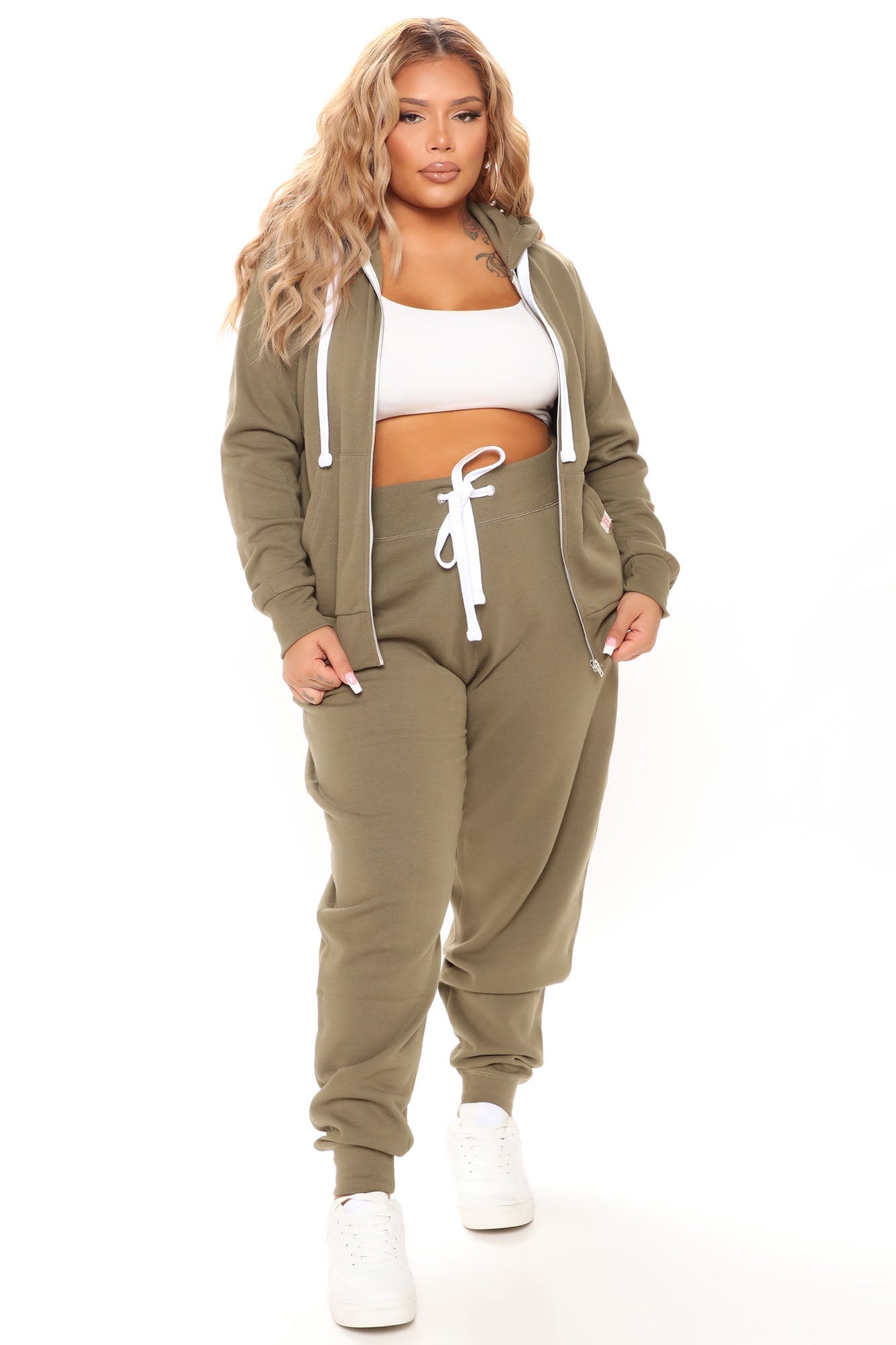 Relaxed Vibe Joggers - Olive