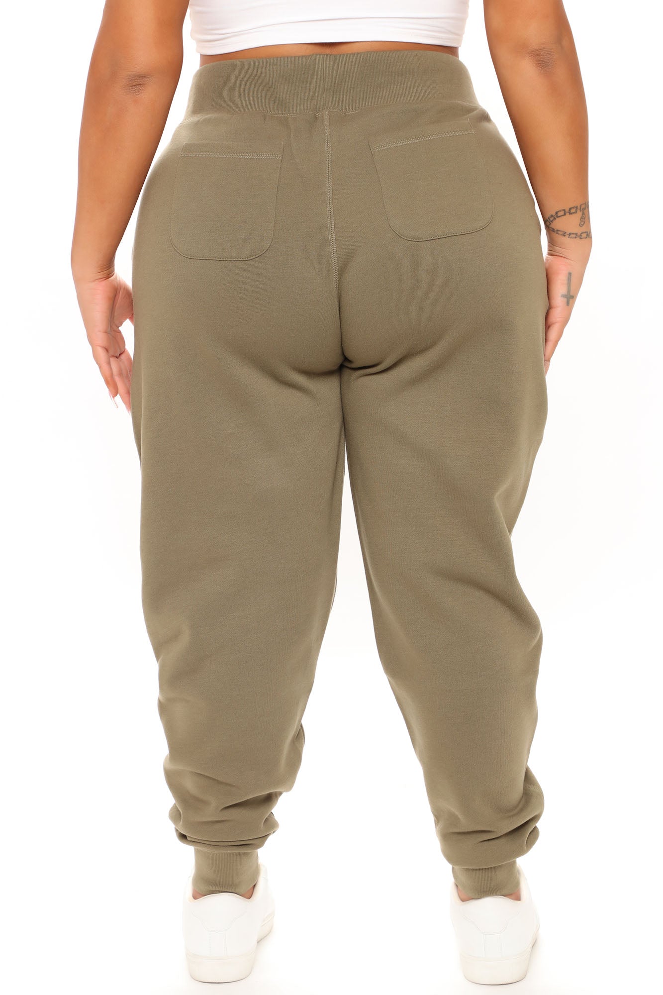 Relaxed Vibe Joggers - Olive