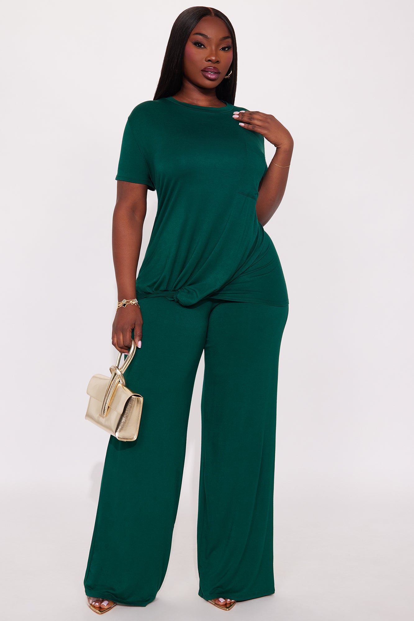 Arden Pant Set - Hunter