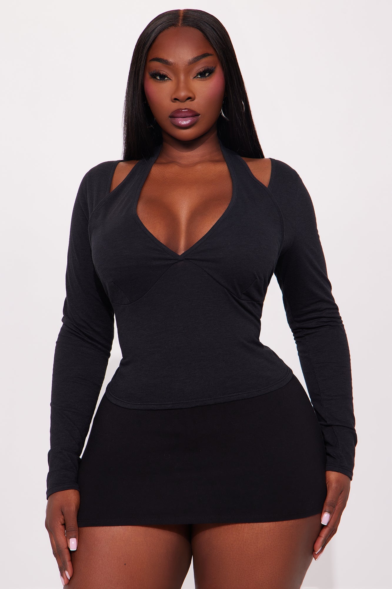 Kali Layered Top - Black