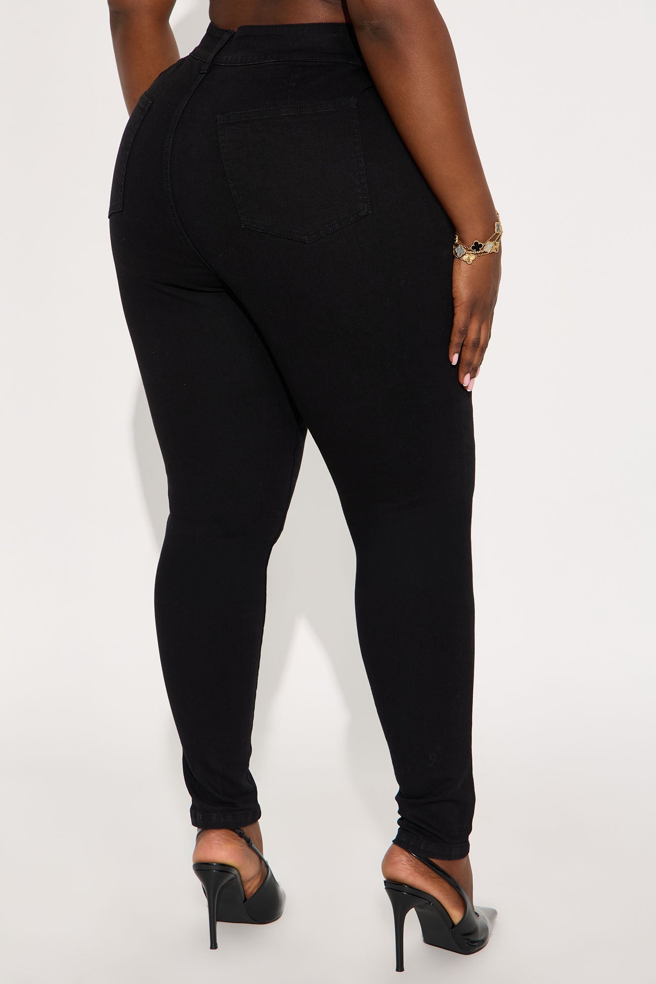Tall Enough Said High Stretch Skinny Jean - Black
