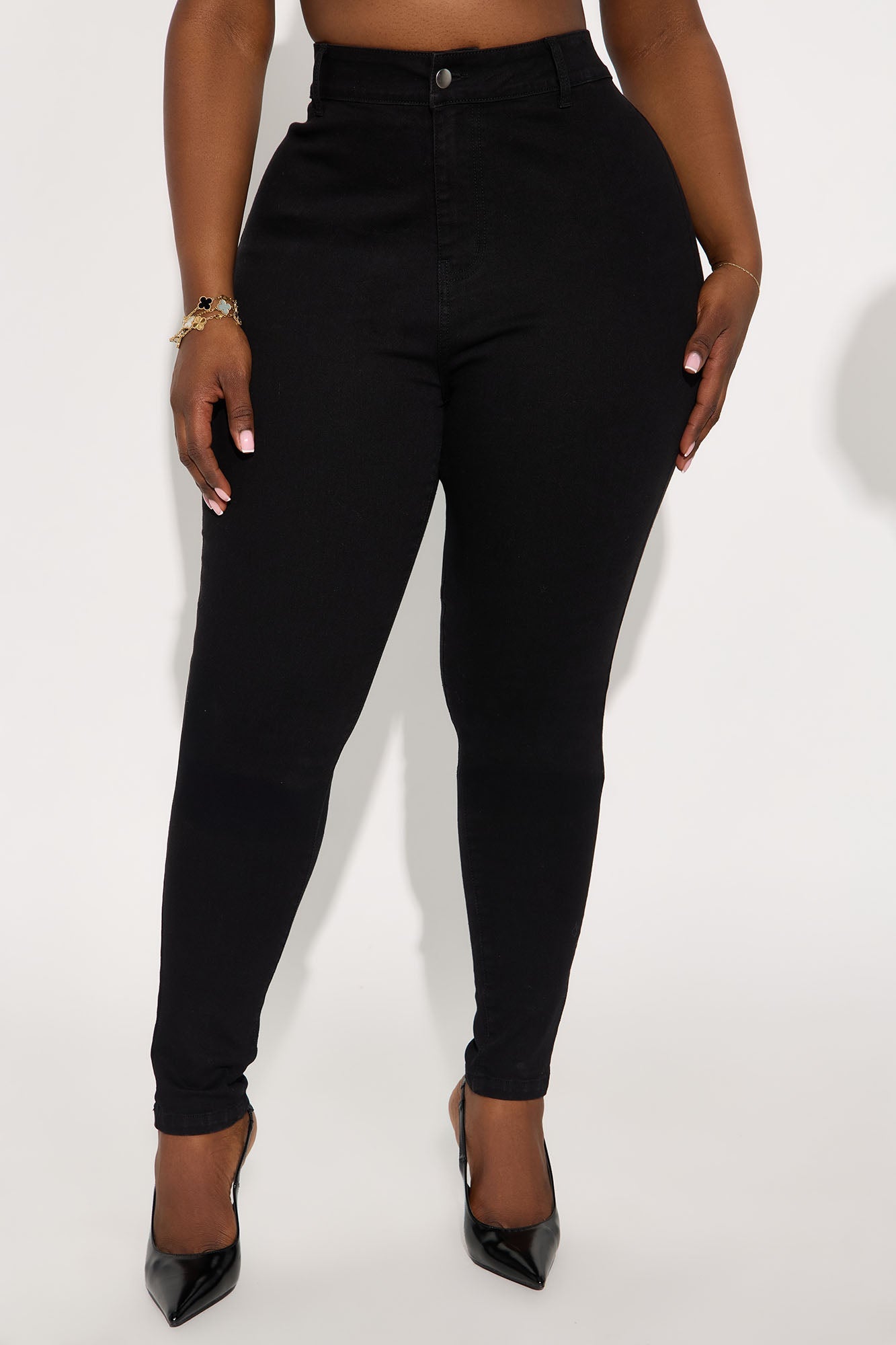 Tall Enough Said High Stretch Skinny Jean - Black