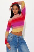Mi Amore Sweater - Pink/combo