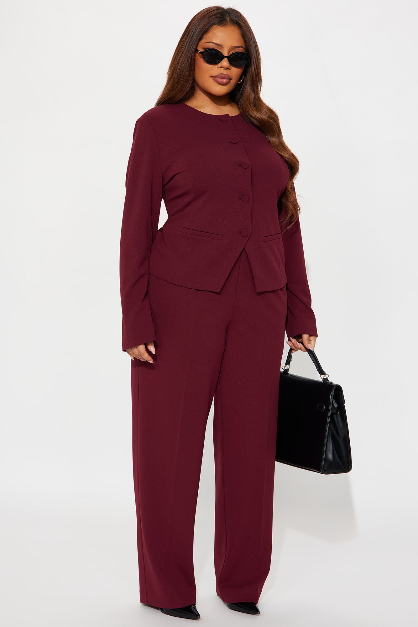 Mission Accomplished Blazer - Burgundy