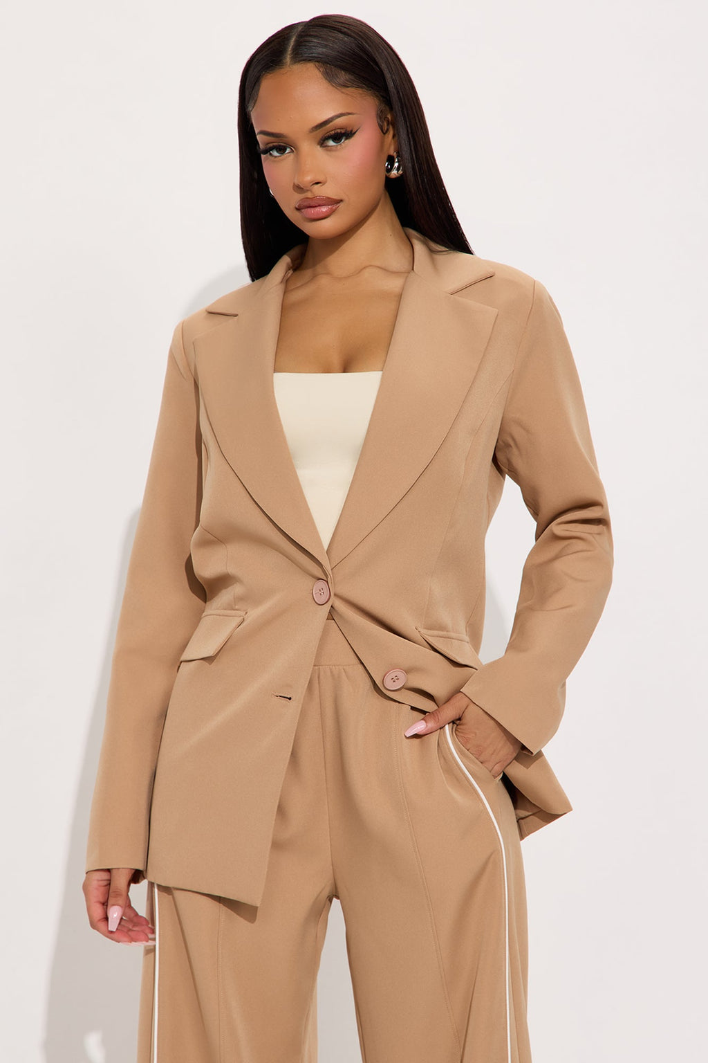 High Investment Blazer - Khaki