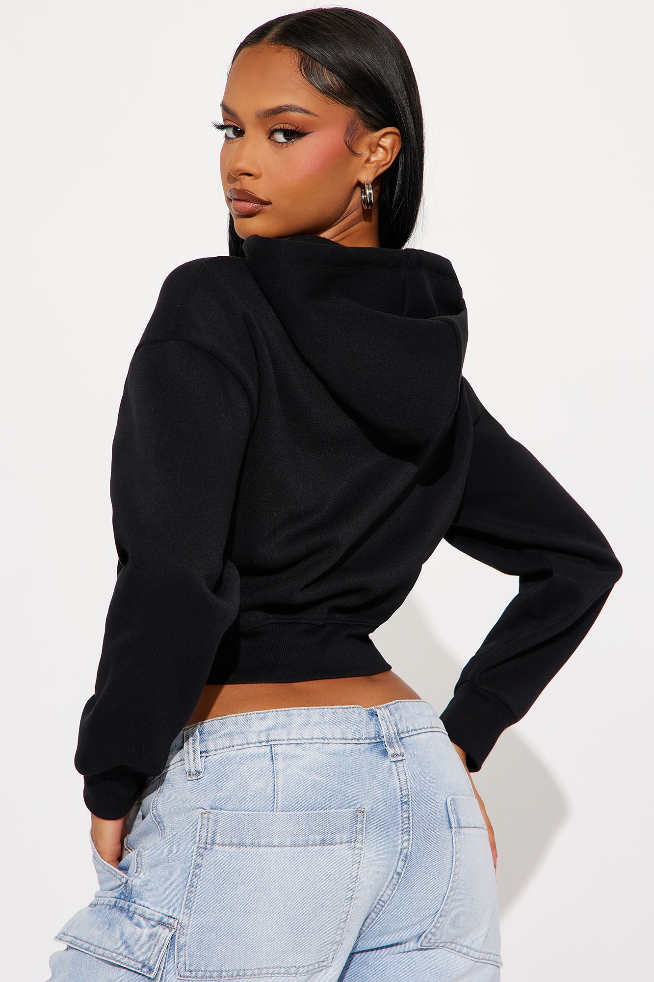 Candice Lounge Hoodie - Black