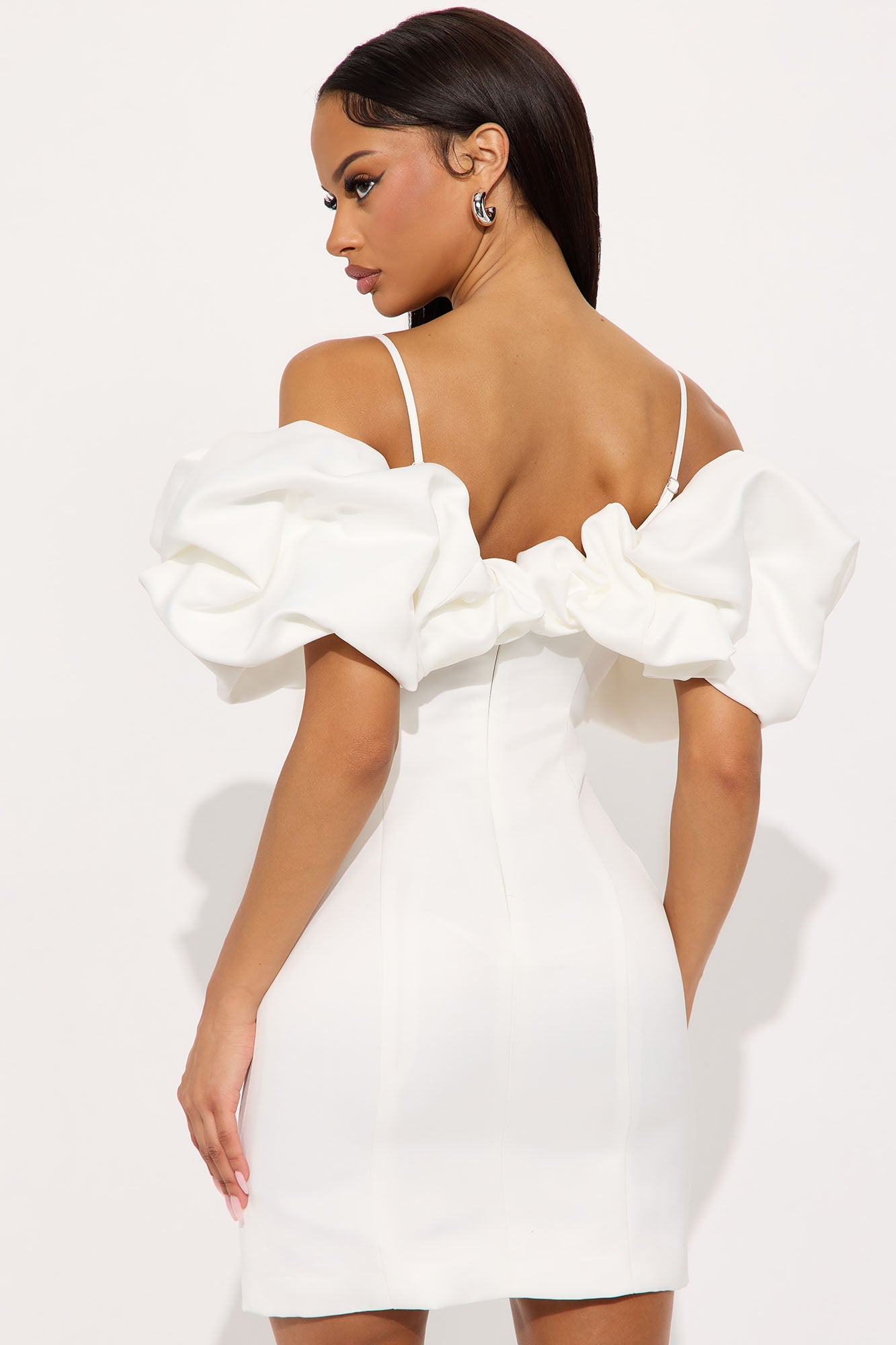 Tall Lola Mini Dress - White